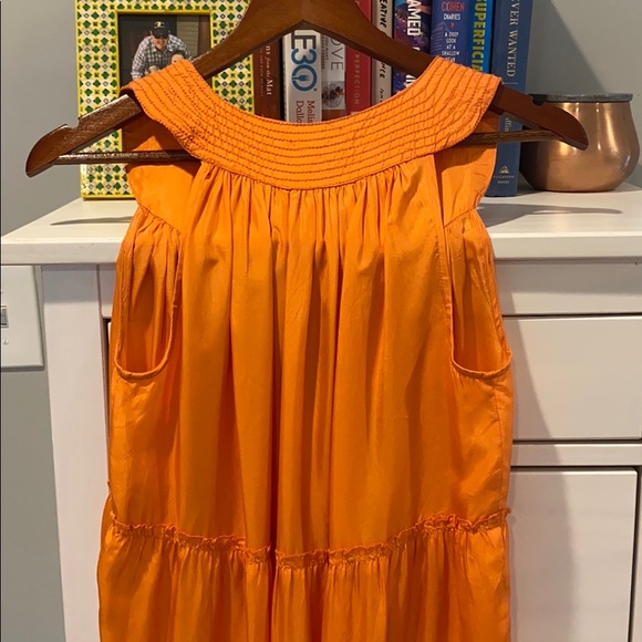 Stunning orange maxi dress! - Picture 2 of 3